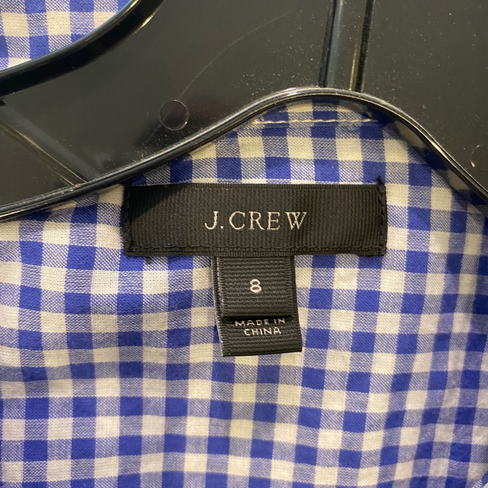 J crew cotton button down shirt